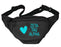 Zeta Tau Alpha Heart Fanny Pack