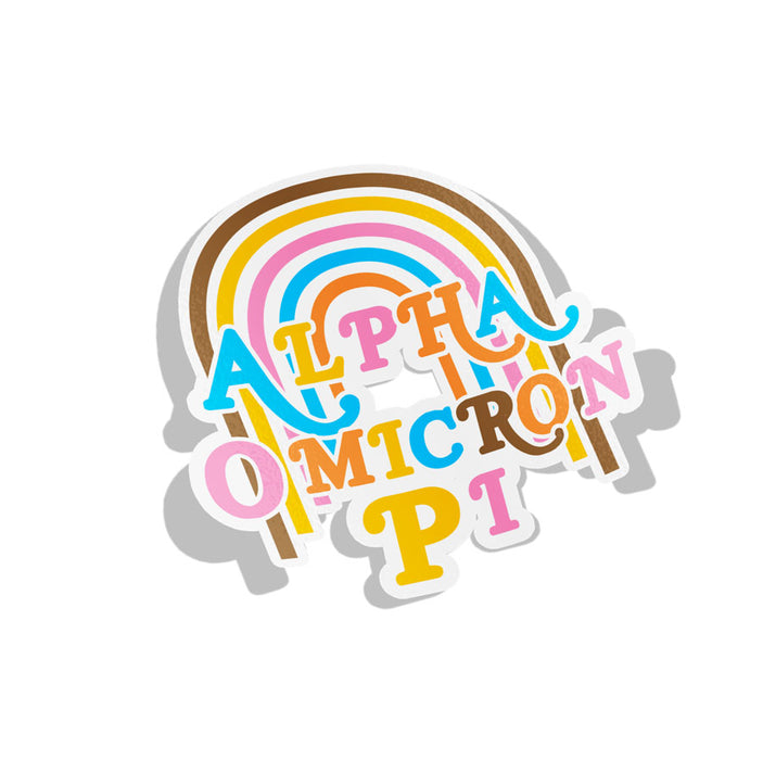 Alpha Omicron Pi Joy Sorority Decal