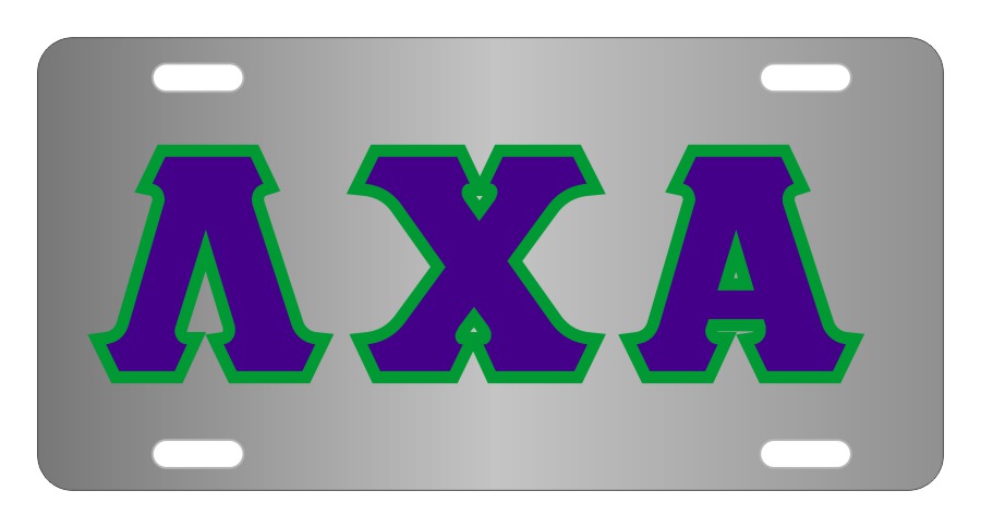 Lambda Chi Alpha Fraternity License Plate Cover