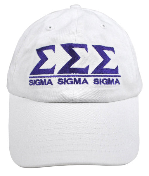 Sigma Sigma Sigma Best Selling Baseball Hat