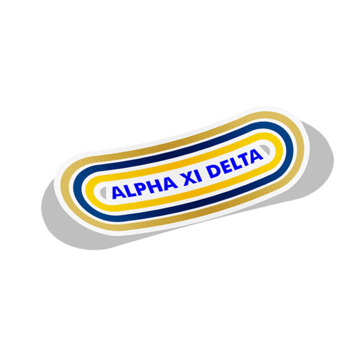 Alpha Xi Delta Capsule Sorority Decal