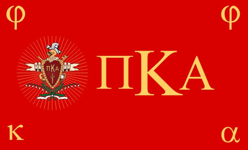 Pi Kappa Alpha Fraternity Flag Sticker