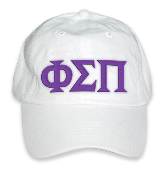 Phi Sigma Pi Greek Letter Embroidered Hat