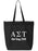 Alpha Sigma Tau Roman Letters Event Tote Bag