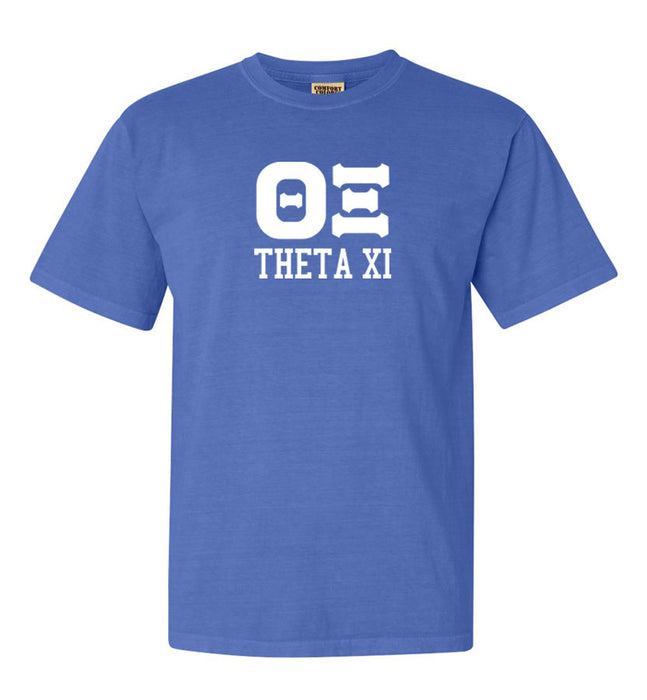 Theta Xi Custom Comfort Colors Greek T-Shirt