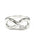 Alpha Sigma Alpha Sterling Silver Infinity Ring