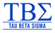 Tau Beta Sigma Custom Greek Letter Sticker - 2.5