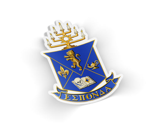 Alpha Epsilon Pi Die Cut Crest Decal