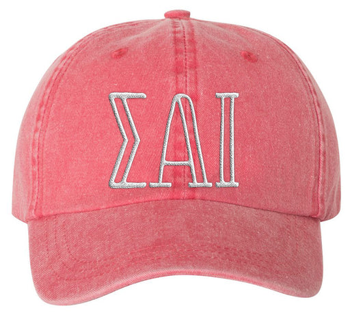 Sigma Alpha Iota Sorority Greek Carson Embroidered Hat