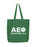 Alpha Epsilon Phi Collegiate Letters Event Tote Bag