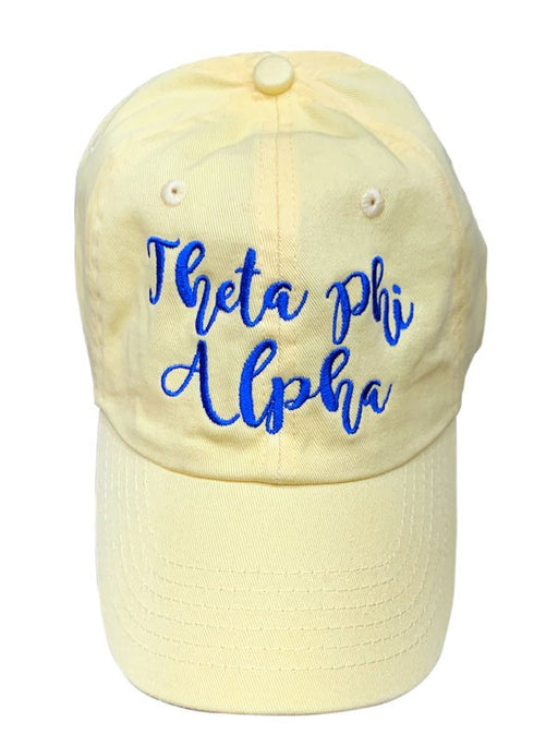 Theta Phi Alpha Sky Script Hat