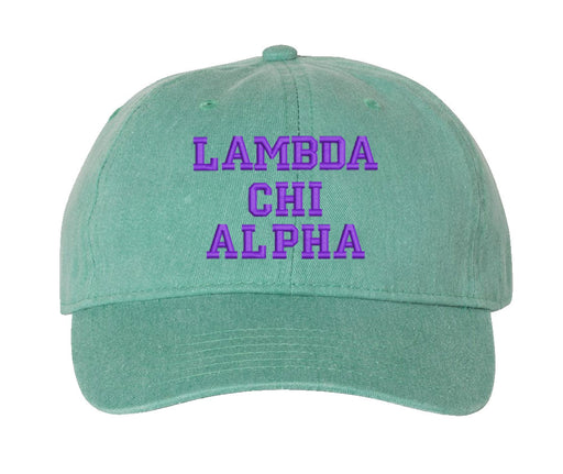 Lambda Chi Alpha Comfort Colors Varsity Hat