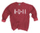 Alpha Omicron Pi Comfort Colors Starry Nickname Sorority Sweatshirt