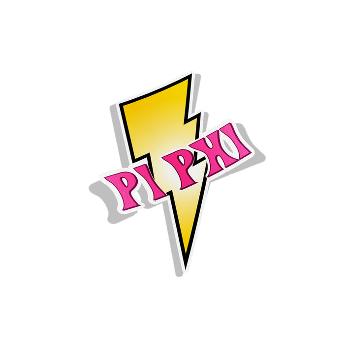 Pi Beta Phi Lightning Sorority Decal
