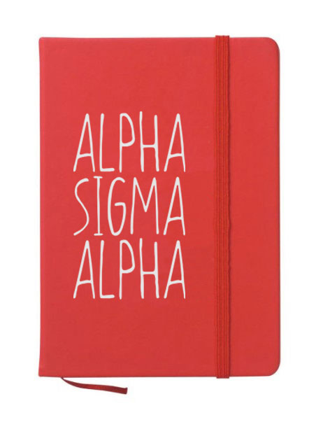 Alpha Sigma Alpha Mountain Notebook