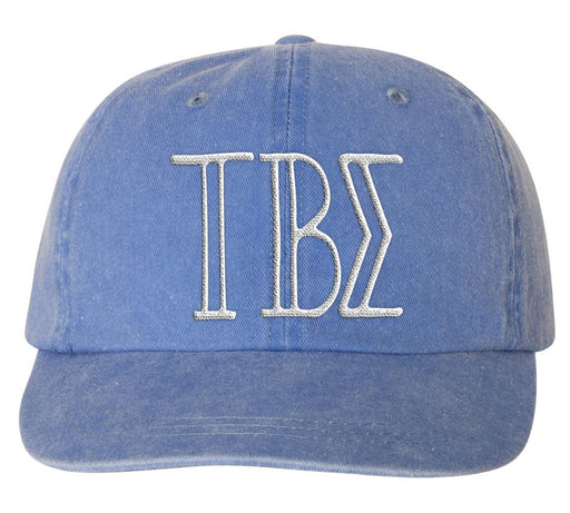 Tau Beta Sigma Sorority Greek Carson Embroidered Hat