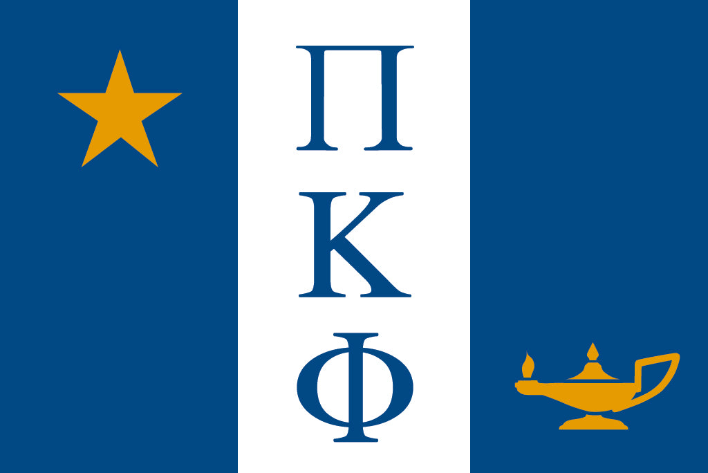 Pi Kappa Phi Fraternity Flag Sticker