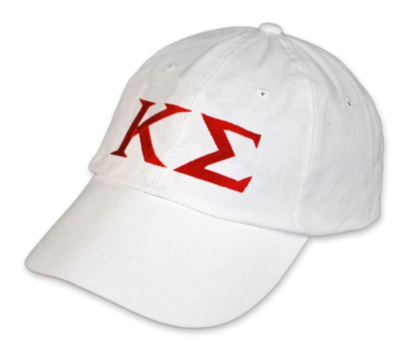 Kappa Sigma Greek Letter Embroidered Hat