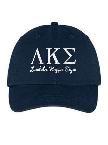 Lambda Kappa Sigma Collegiate Curves Hat