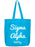 Sigma Alpha Zippered Poly Tote