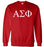 Alpha Sigma Phi World Famous Lettered Crewneck Sweatshirt