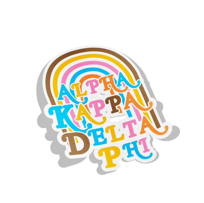 Alpha Kappa Delta Phi Joy Sorority Decal