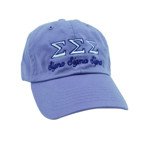 Sigma Sigma Sigma Script Hat