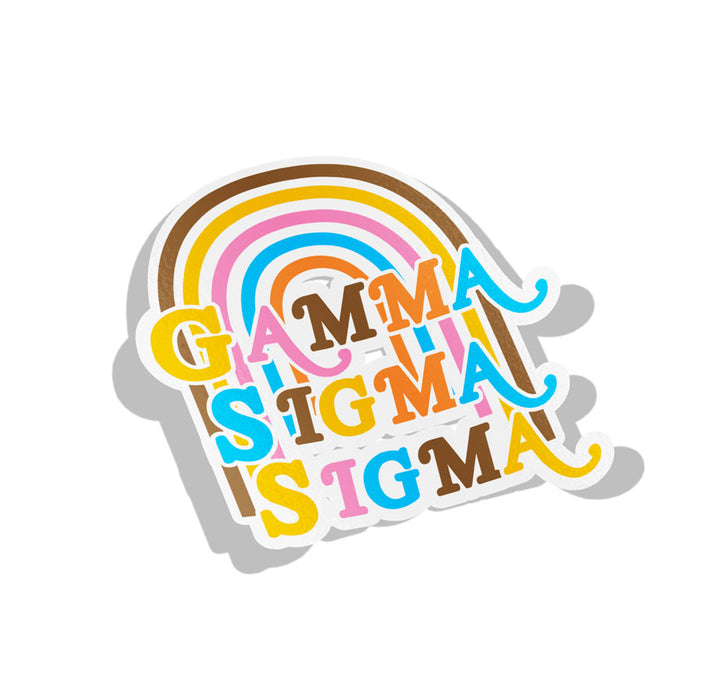 Gamma Sigma Sigma Joy Sorority Decal