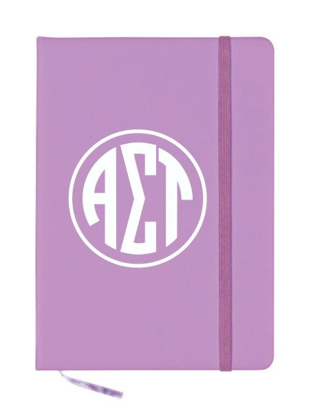 Alpha Sigma Tau Monogram Notebook