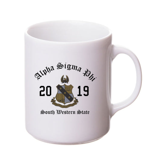 Alpha Sigma Phi Collectors Coffee Mug