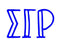 Sigma Gamma Rho Inline Greek Letter Sticker - 2.5