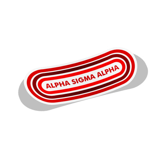 Alpha Sigma Alpha Capsule Sorority Decal