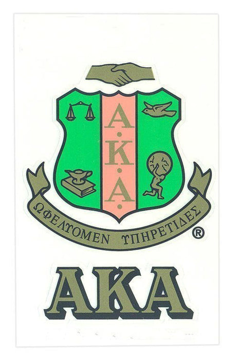 Alpha Kappa Alpha Crest Decal