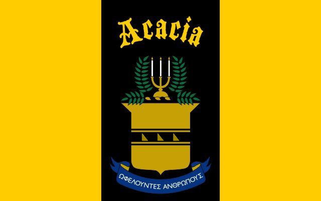 Acacia Fraternity Flag Sticker