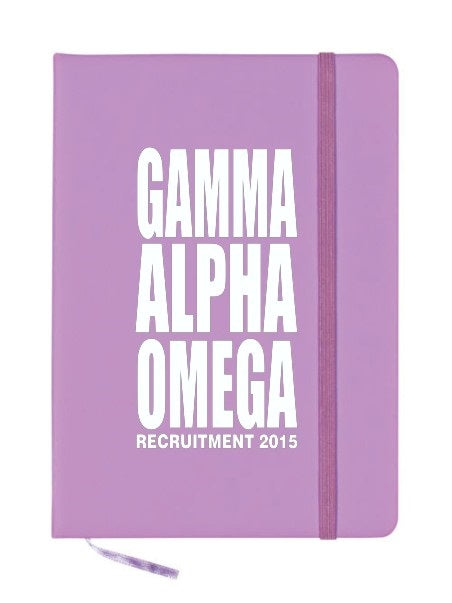 Gamma Alpha Omega Impact Notebook