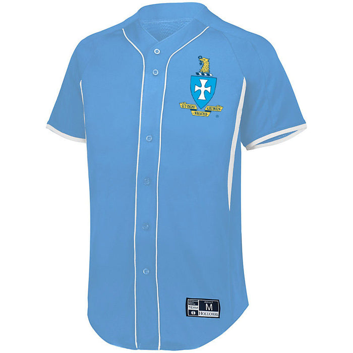 Sigma Chi 7 Full Button Baseball Jersey