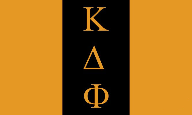 Kappa Delta Phi Fraternity Flag Sticker