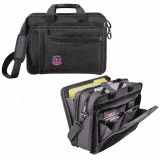 Sigma Lambda Gamma Crest Briefcase