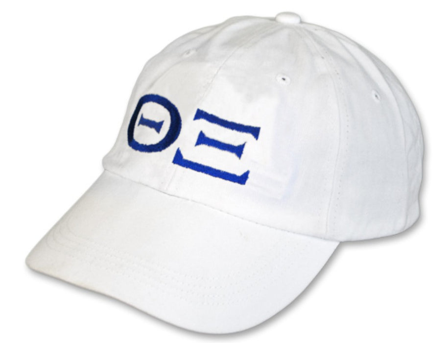 Theta Xi Greek Letter Embroidered Hat