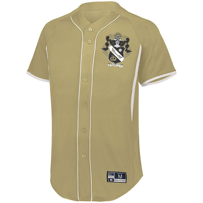 Sigma Nu 7 Full Button Baseball Jersey