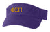 Phi Sigma Pi Letter Visor