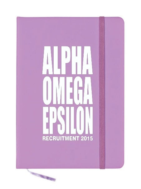 Alpha Omega Epsilon Impact Notebook