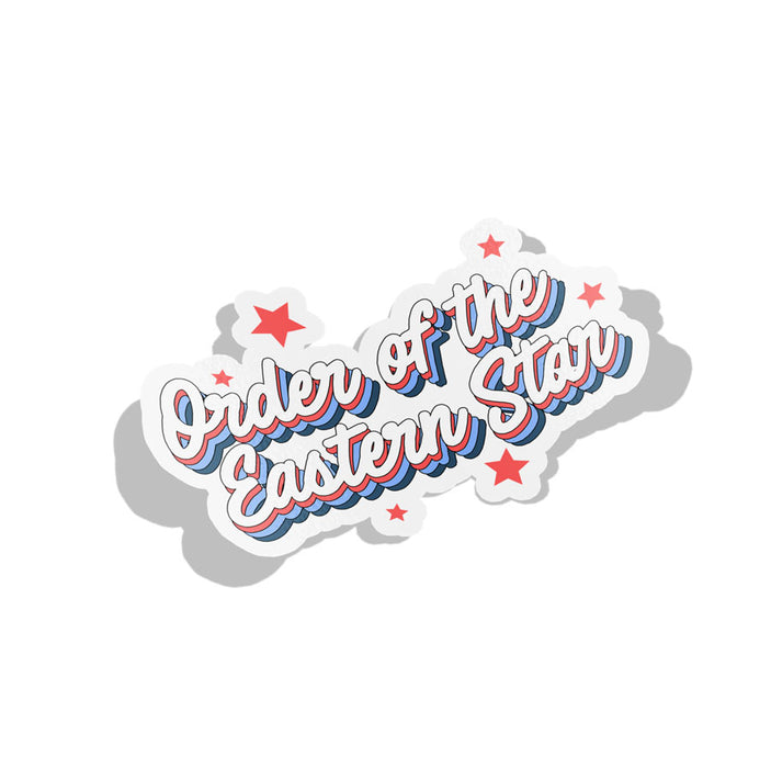 Order Of The Eastern Star Starry Sorority Decal