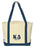 Kappa Delta Layered Letters Boat Tote