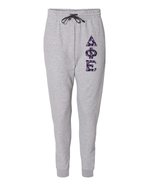 Delta Phi Epsilon Lettered Joggers (3