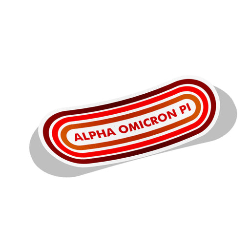 Alpha Omicron Pi Capsule Sorority Decal