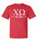 Chi Omega Comfort Colors Established Sorority T-Shirt