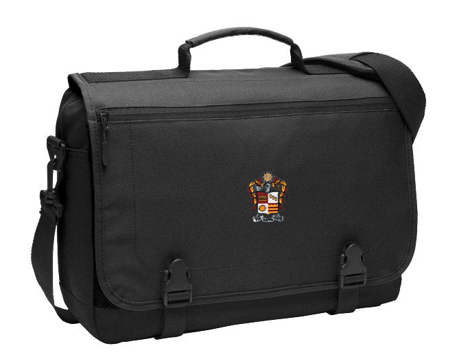 Phi Kappa Theta Crest Messenger Briefcase