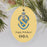 Theta Phi Alpha Color Crest Ornament