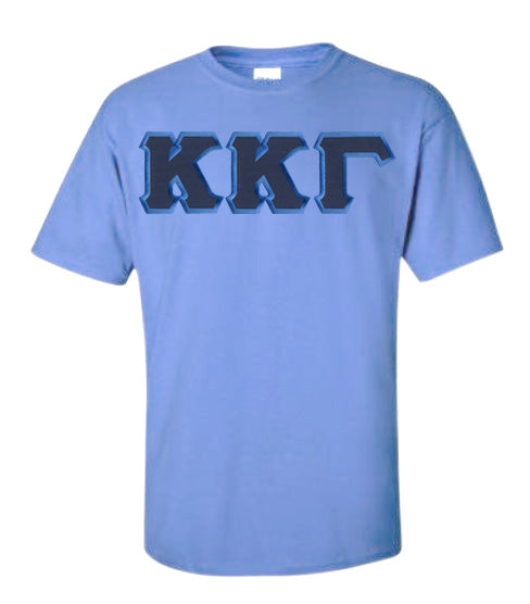 Kappa Kappa Gamma Lettered T Shirt